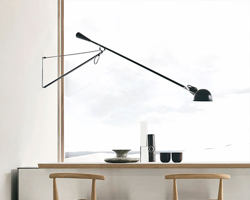 asgsd Flos-265 long arm wall lamp