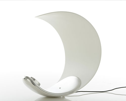Luceplan-Crul Moon Table Lamp