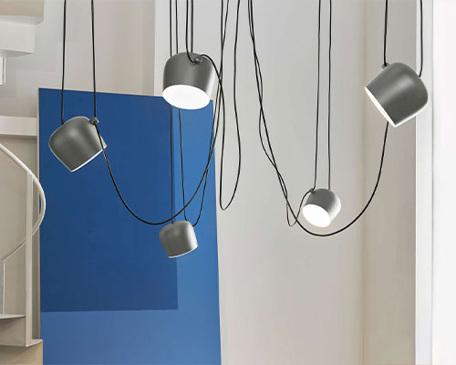 ghkhk Flos-Aim Drum Chandelier