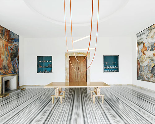 Flos-Wireline Vertical Belt Chandelier