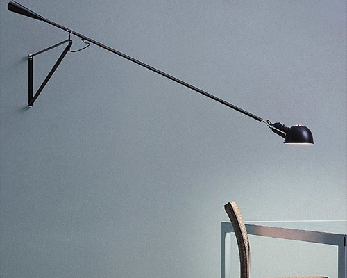 ujghk1 Flos-265 long arm wall lamp