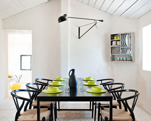 vfdchng1 Flos-265 long arm wall lamp